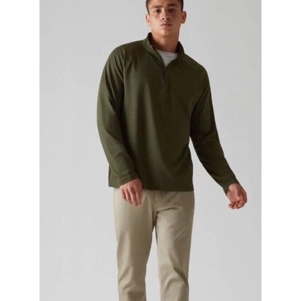 RHONE Session 1/4 Zip NWT XXL Duffel Bag Green